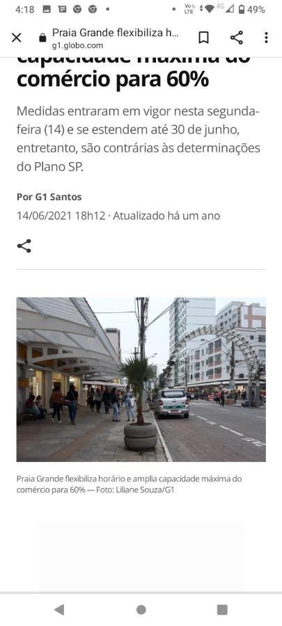 Apartamento Boqueirao Praia Grande Dış mekan fotoğraf